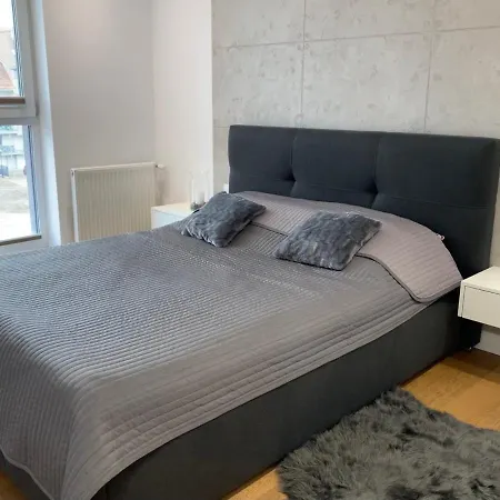 Apartament Blisko Portu Z Widokiem Na Jezioro 公寓 吉日茨科