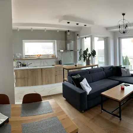 公寓 Apartament Blisko Portu Z Widokiem Na Jezioro